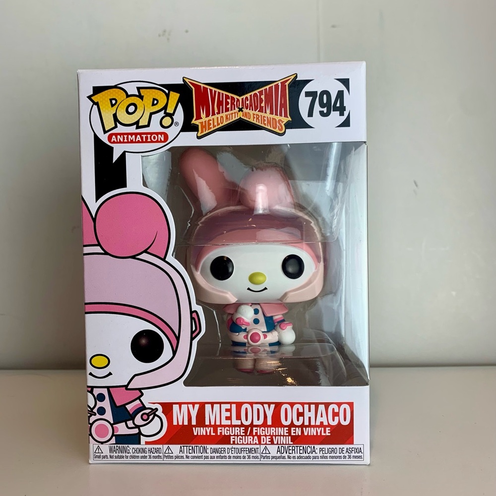My Melody Ochaco My Hero Academia x Hello Kitty and Friends Funko Pop